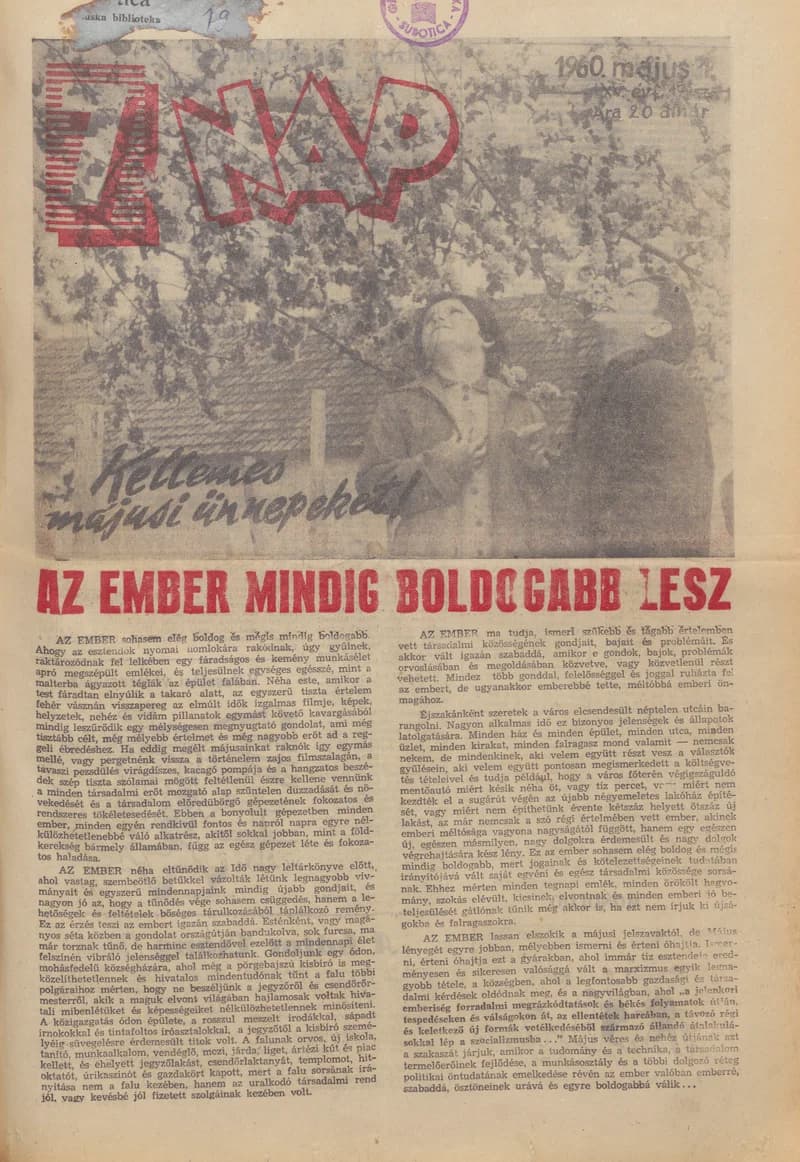 7 Nap, 15. évf. 1960. május 1. 19. sz.