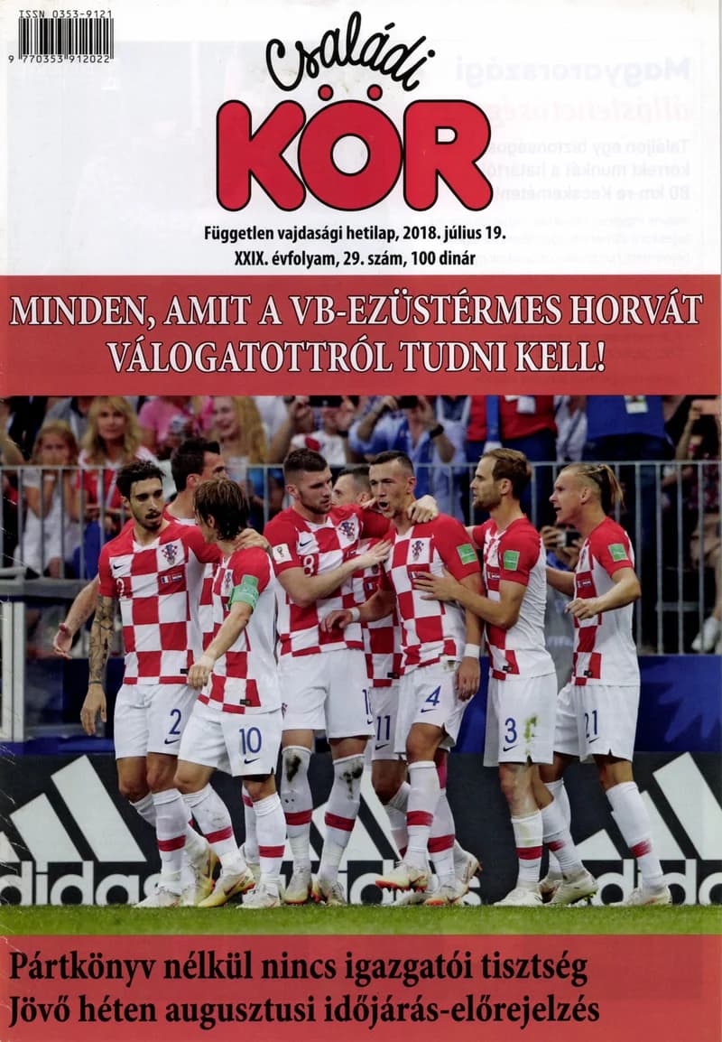 Családi Kör, 29. évf. 2018. július 19. 29. sz.