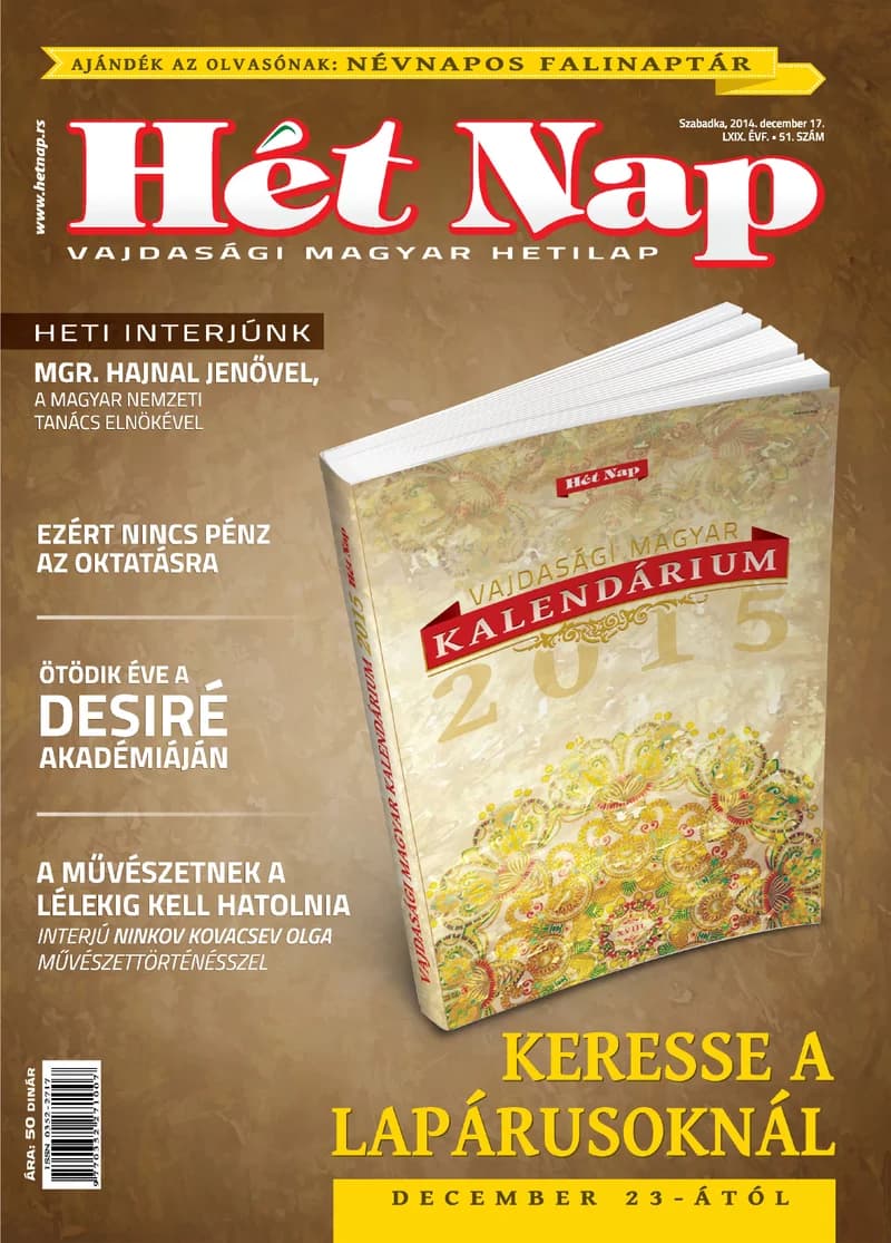 7 Nap, 69. évf. 2014. december 17. 51. sz.