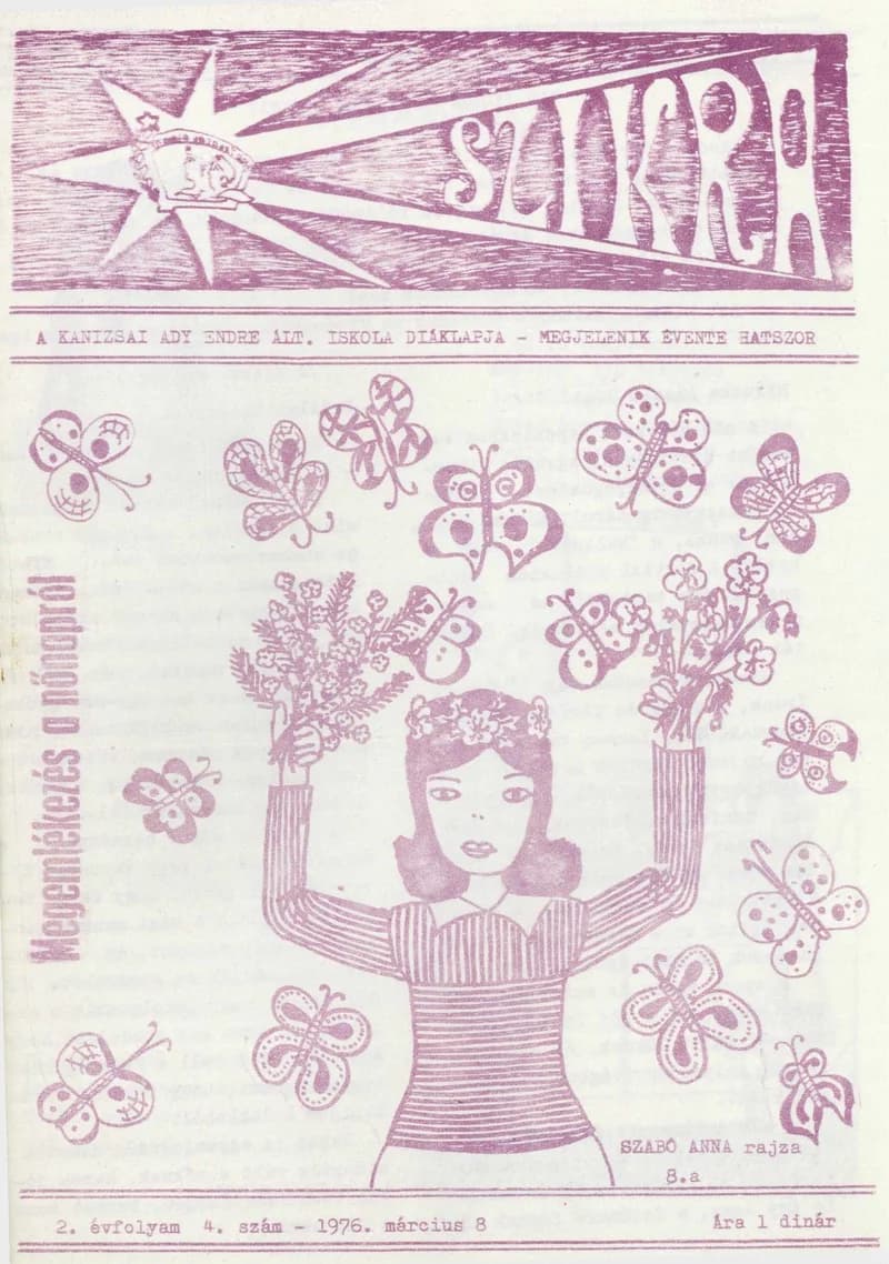 Szikra, 3. évf. 1976. március 8. 4. sz.