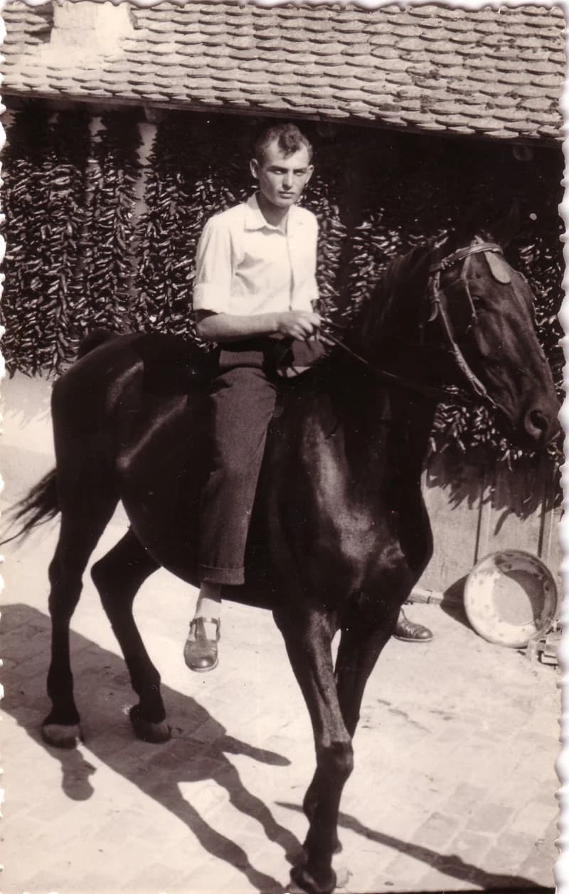 Szabados Ferenc lóháton