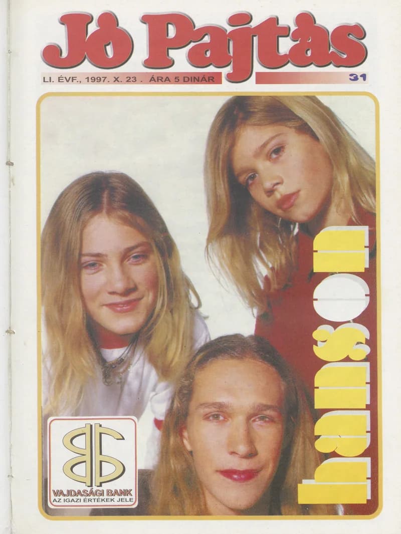 Jó Pajtás, 51. évf. 1997. október 23. 31. sz.