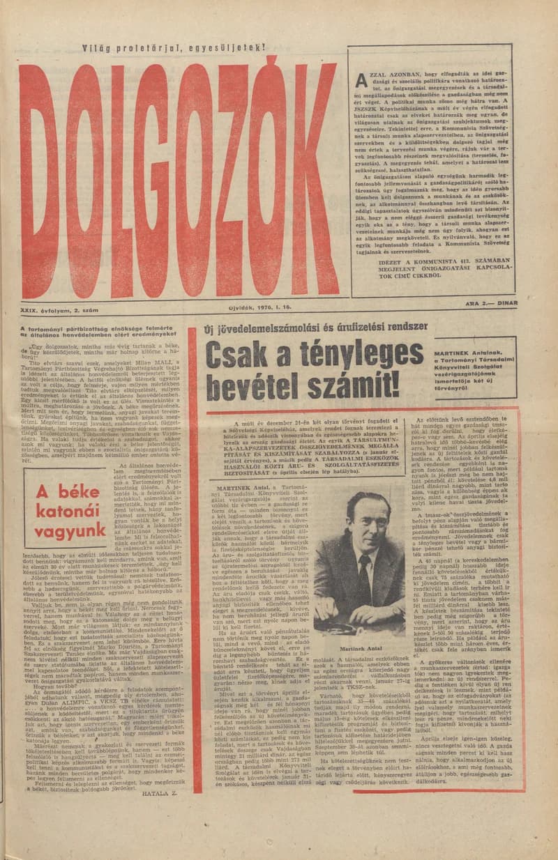 Dolgozók, 30. évf. 1976. január 16. 2. sz.