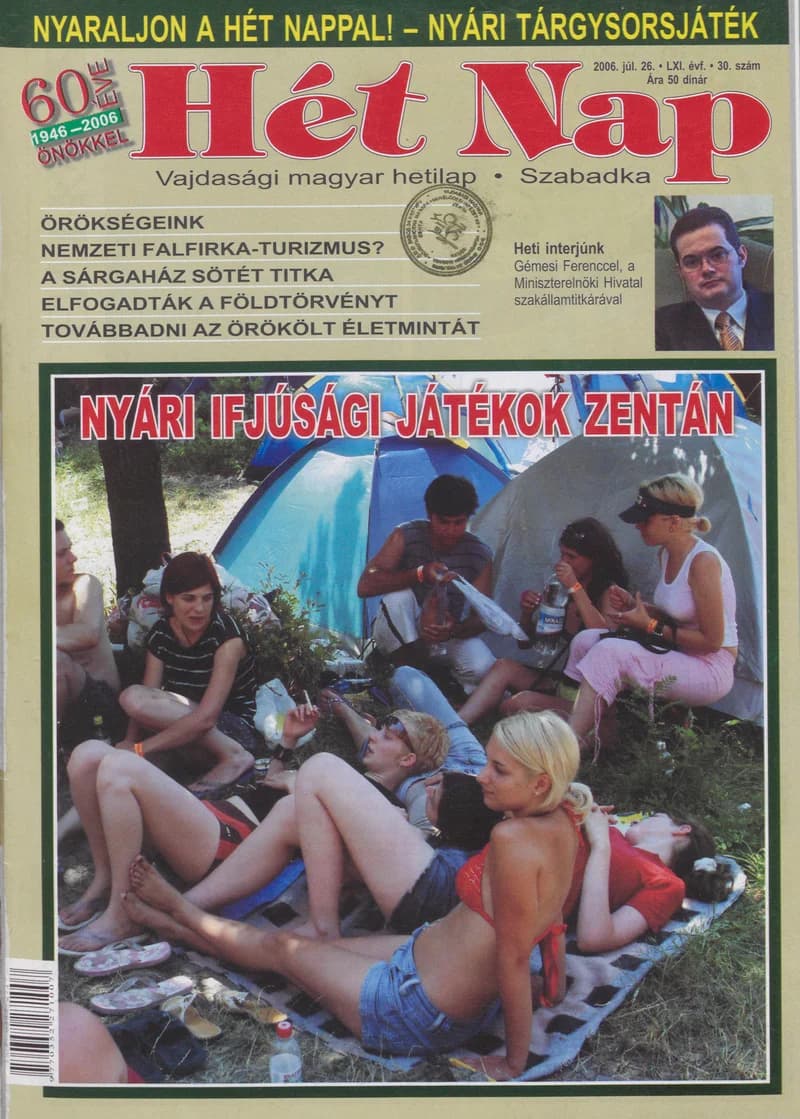 7 Nap, 61. évf. 2006. július 26. 30. sz.