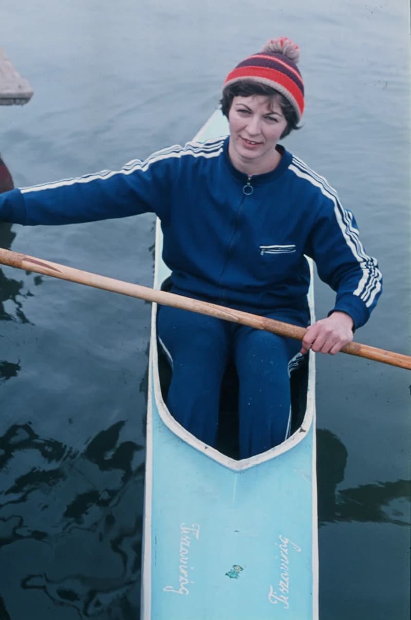 Koncz Klára országos bajnok (kajak egyes)