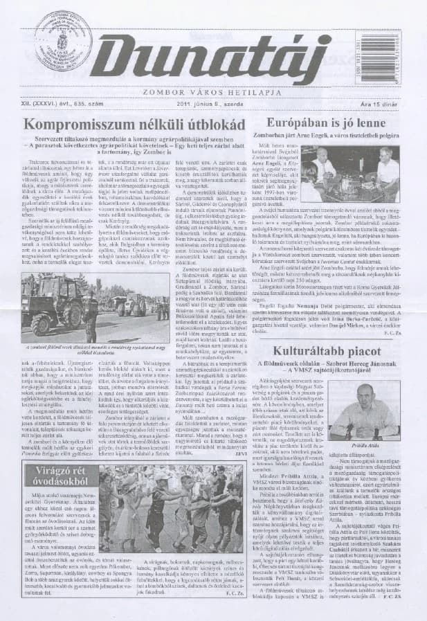 Dunatáj, 13. évf. 2011. június 8. 635. sz.