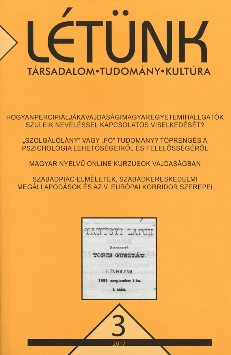 Létünk, 47. évf. 2017. 3. sz. 1–220. oldal