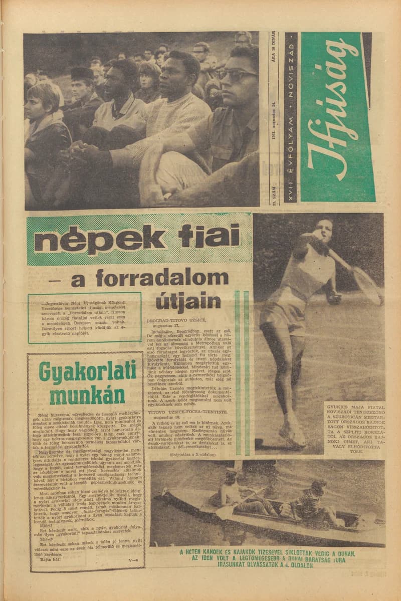 Ifjúság, 17. évf. 1961. augusztus 24. 35. sz.