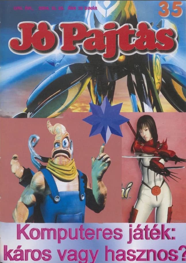 Jó Pajtás, 58. évf. 2004. november 25. 35. sz.