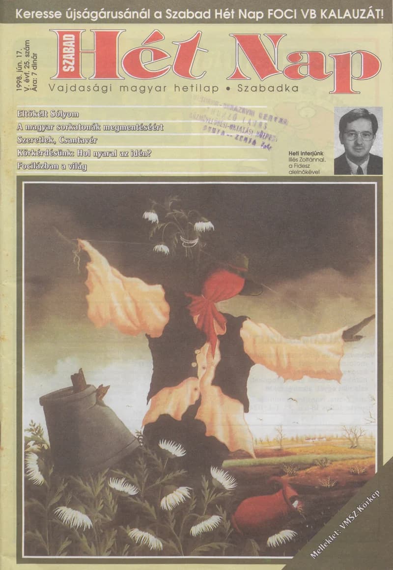 Szabad Hét Nap, 5. évf. 1998. június 17. 25. sz.