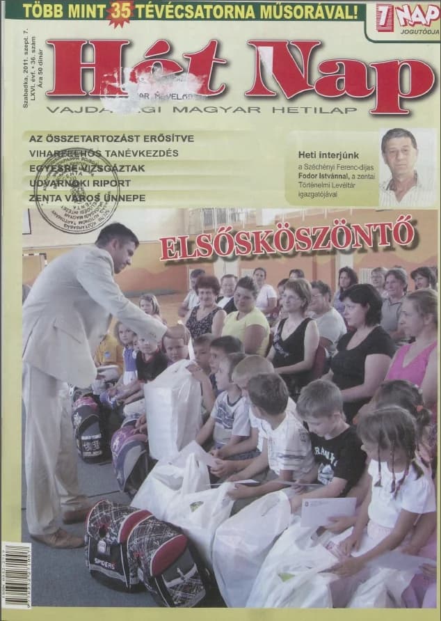7 Nap, 66. évf. 2011. szeptember 7. 36. sz.