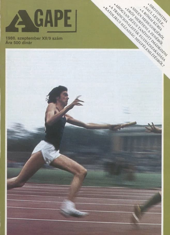 Agape, 12. évf. 1988. szeptember 30. 9. sz.