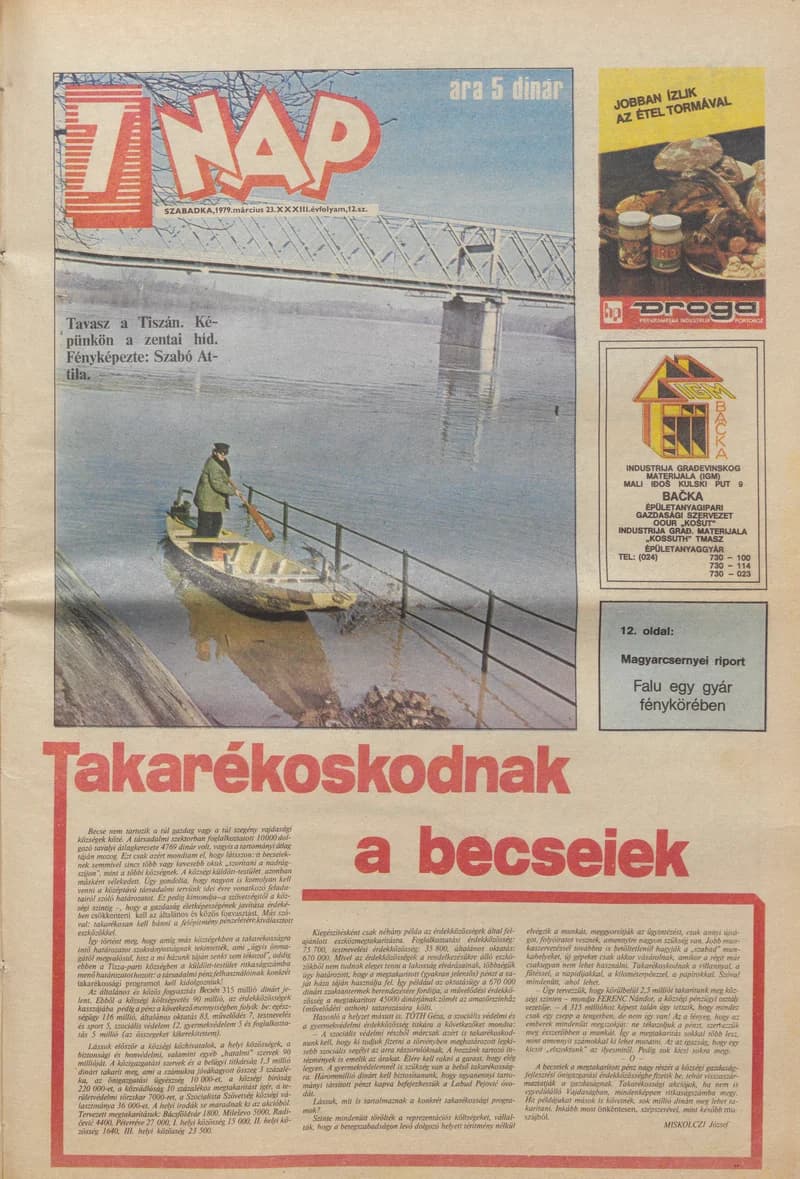 7 Nap, 34. évf. 1979. március 23. 12. sz. 1–24. oldal