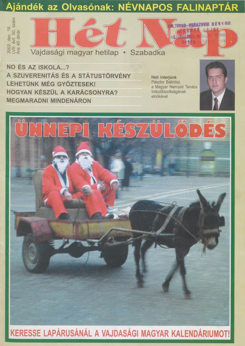 7 Nap, 57. évf. 2002. december 18. 50. sz.