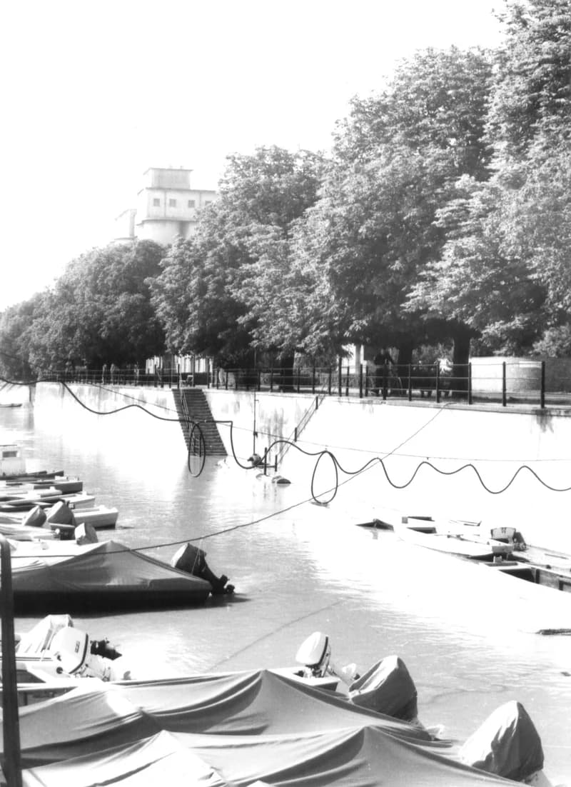 A zentai csónak kikötő