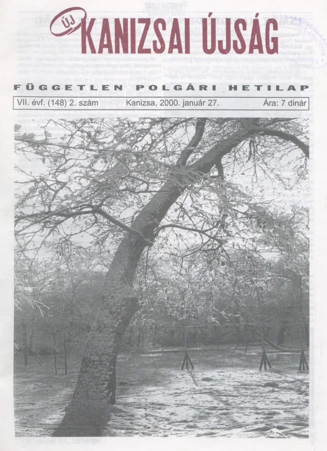 Új Kanizsai Újság, 7. évf. 2000. január 27. 2. sz.