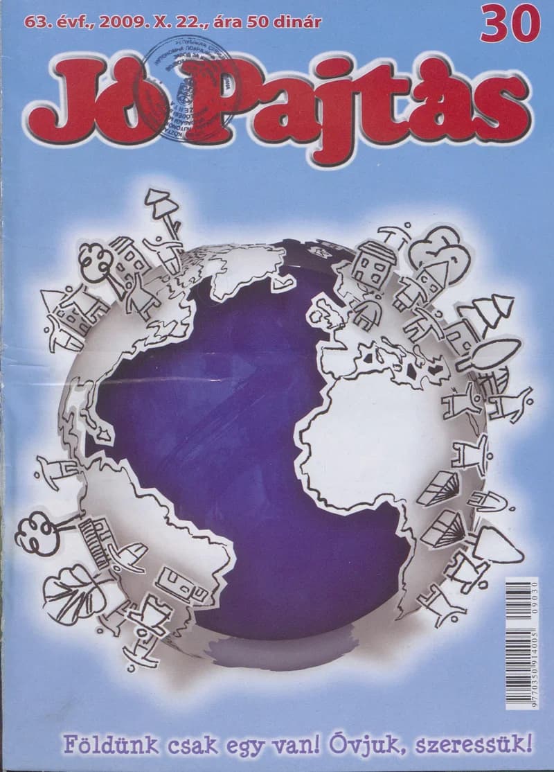 Jó Pajtás, 63. évf. 2009. október 22. 30. sz.