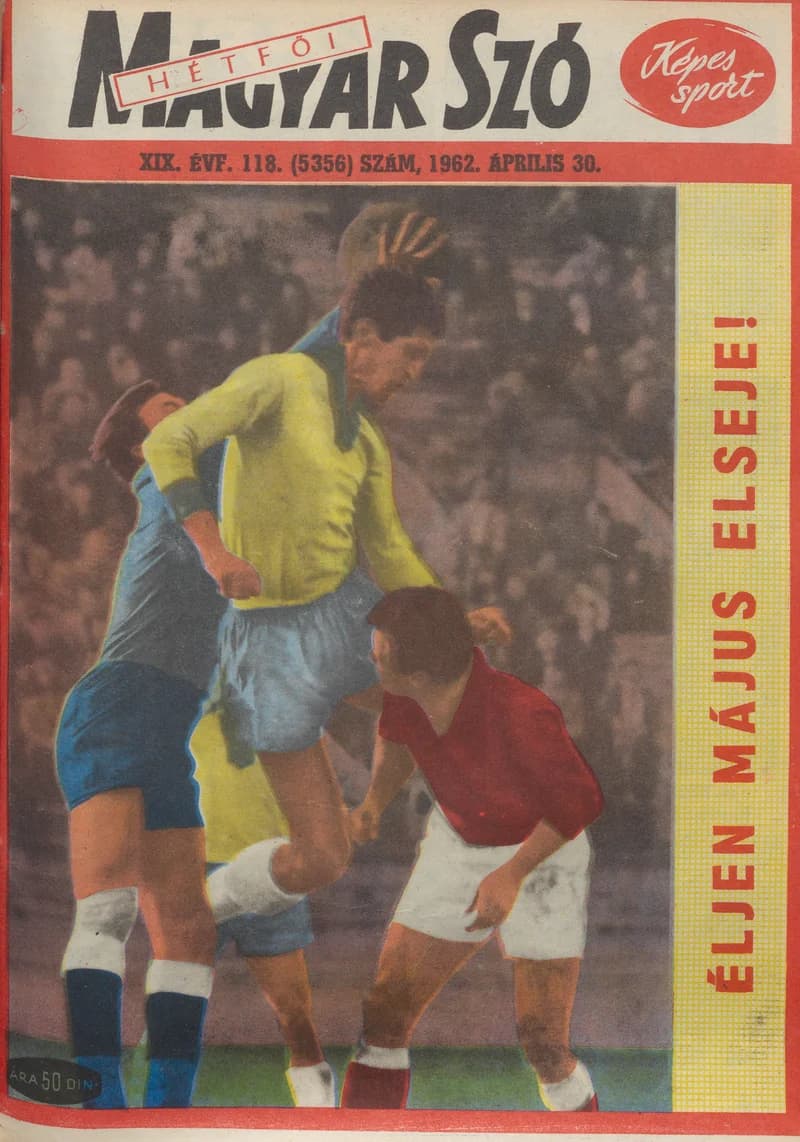 Hétfői Magyar Szó, 19. évf. 1962. április 30. 118. sz.