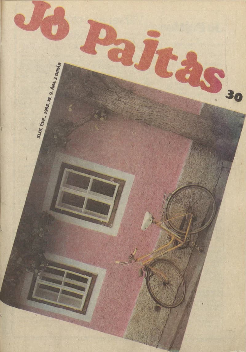 Jó Pajtás, 49. évf. 1995. november 9. 30. sz.
