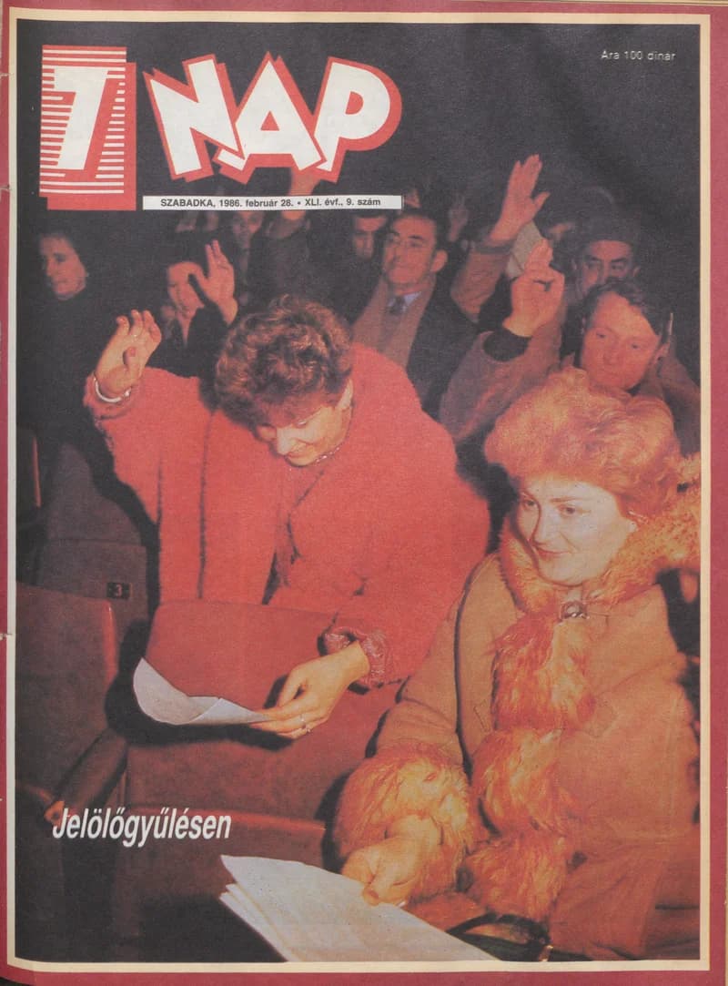 7 Nap, 41. évf. 1986. február 28. 9. sz. 1–68. oldal