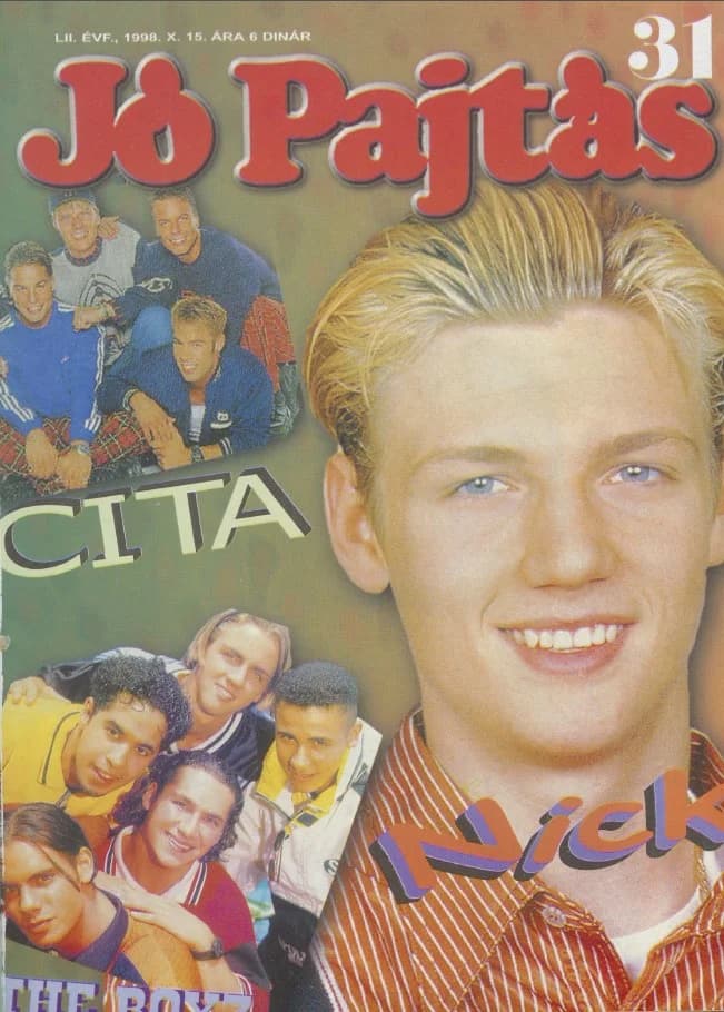 Jó Pajtás, 52. évf. 1998. október 15. 31. sz.