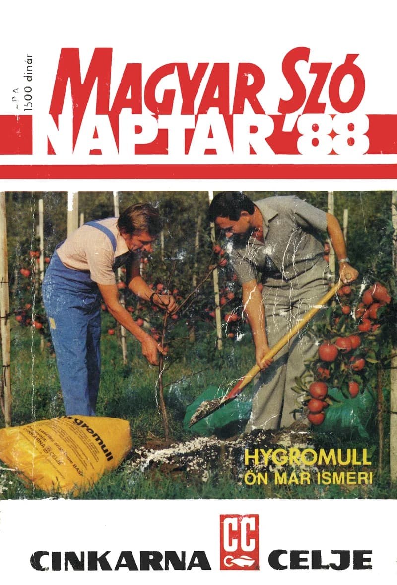 Magyar Szó Naptár, 44. évf. 1988. 44. sz.