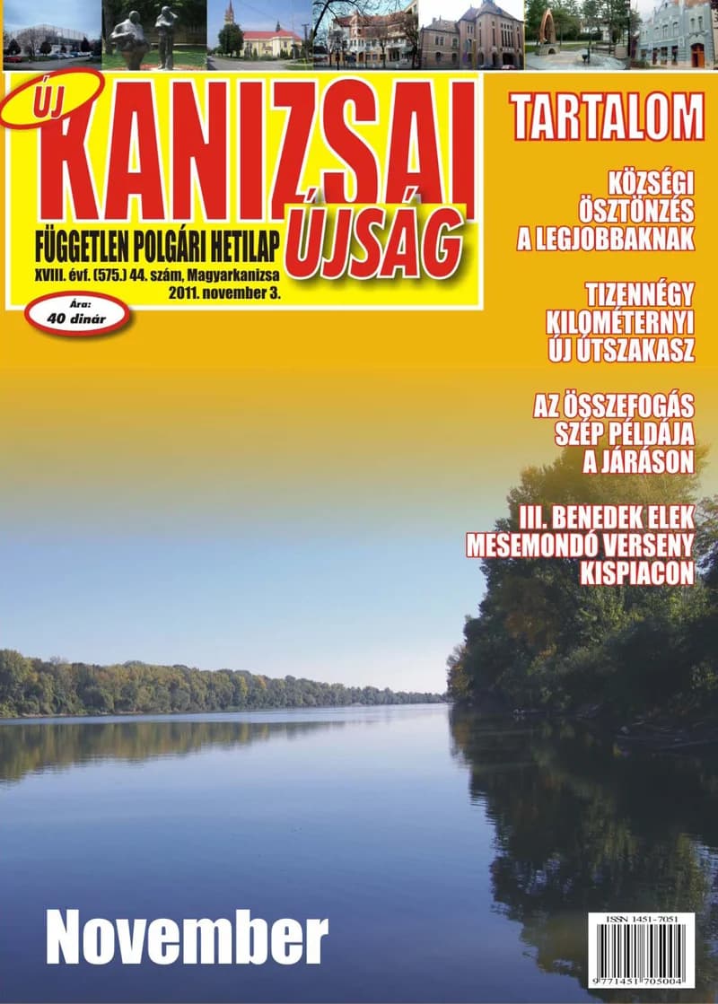 Új Kanizsai Újság, 18. évf. 2011. november 3. 44. sz.