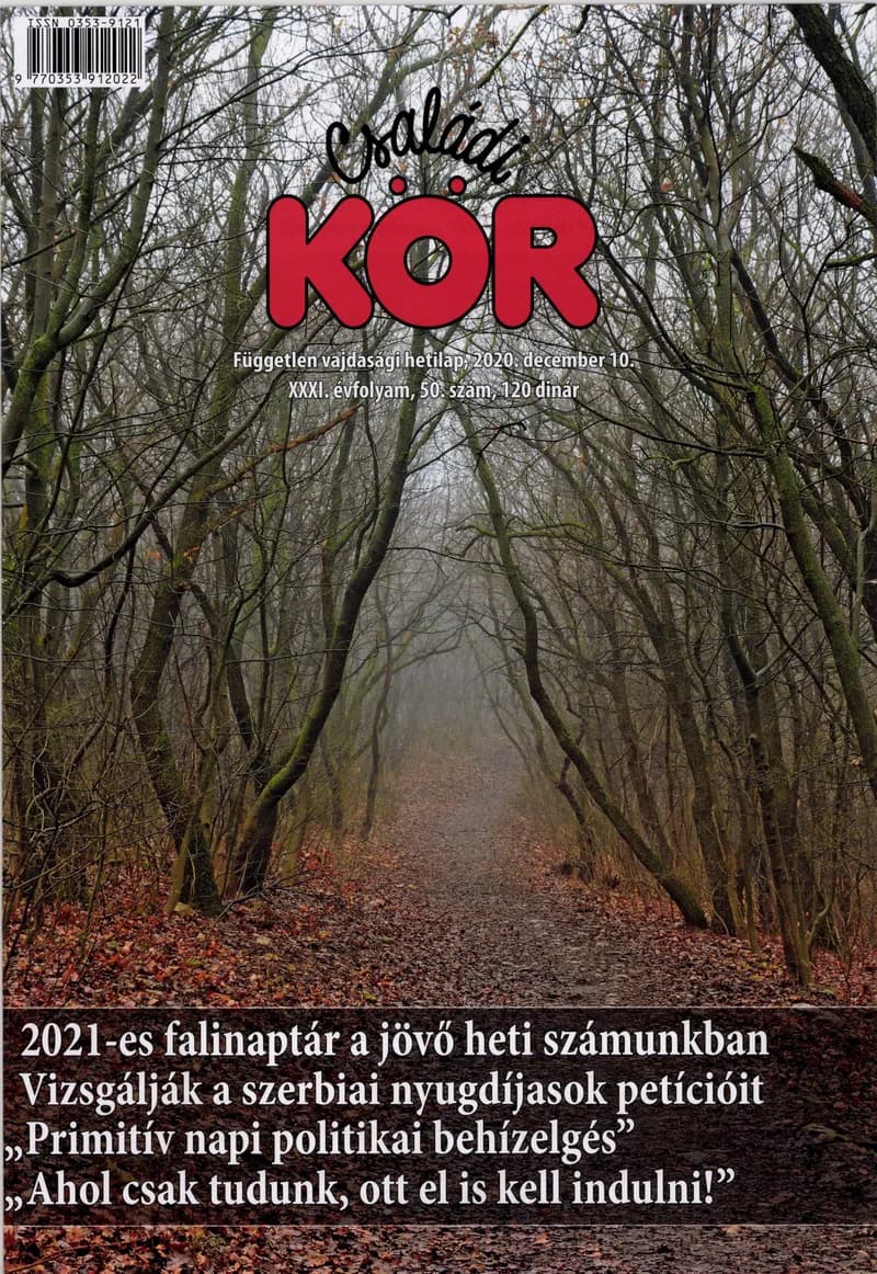 Családi Kör, 31. évf. 2020. december 10. 50. sz.