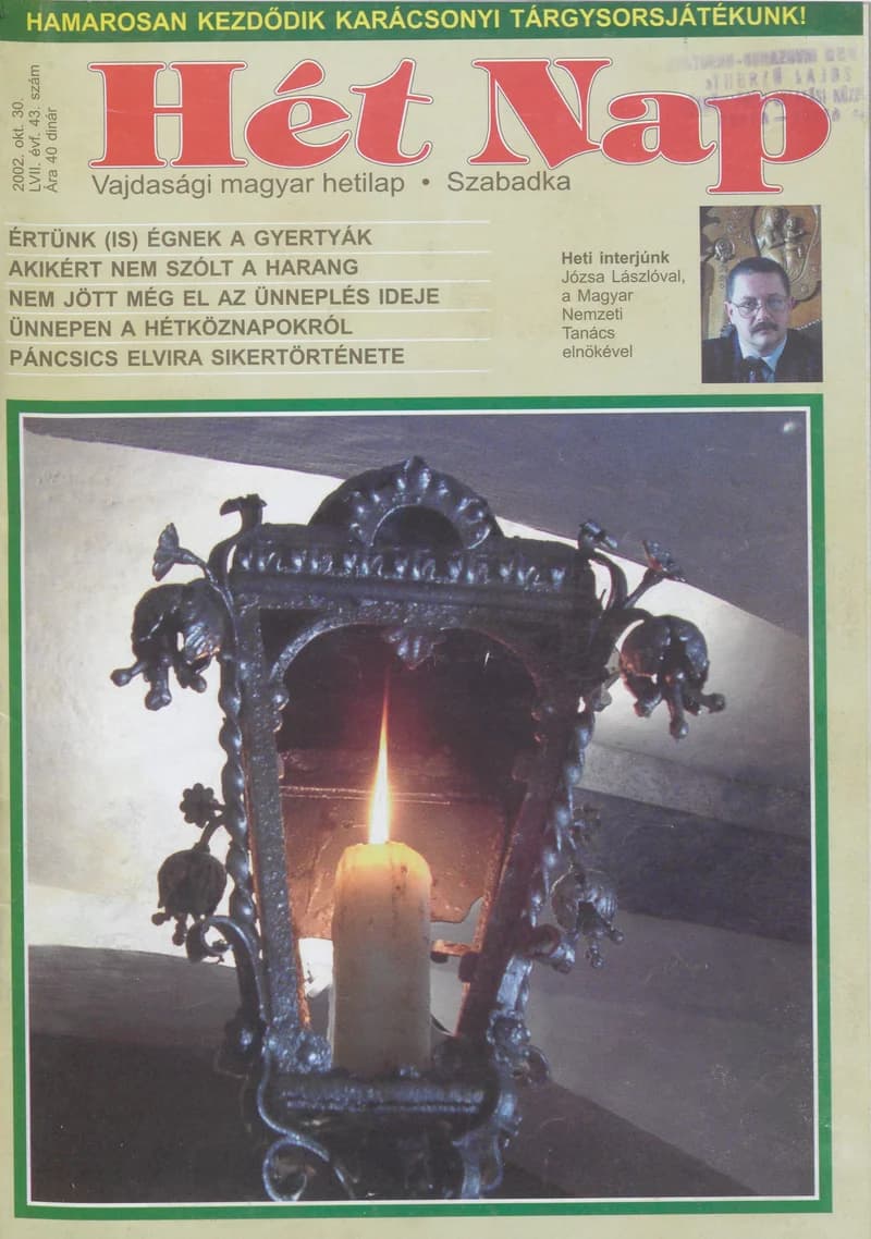 7 Nap, 57. évf. 2002. október 30. 43. sz.