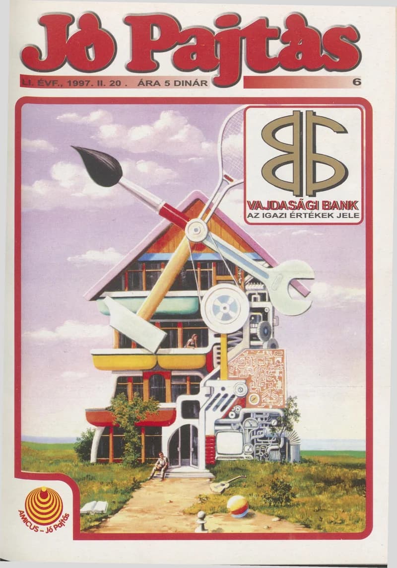 Jó Pajtás, 51. évf. 1997. február 20. 6. sz.