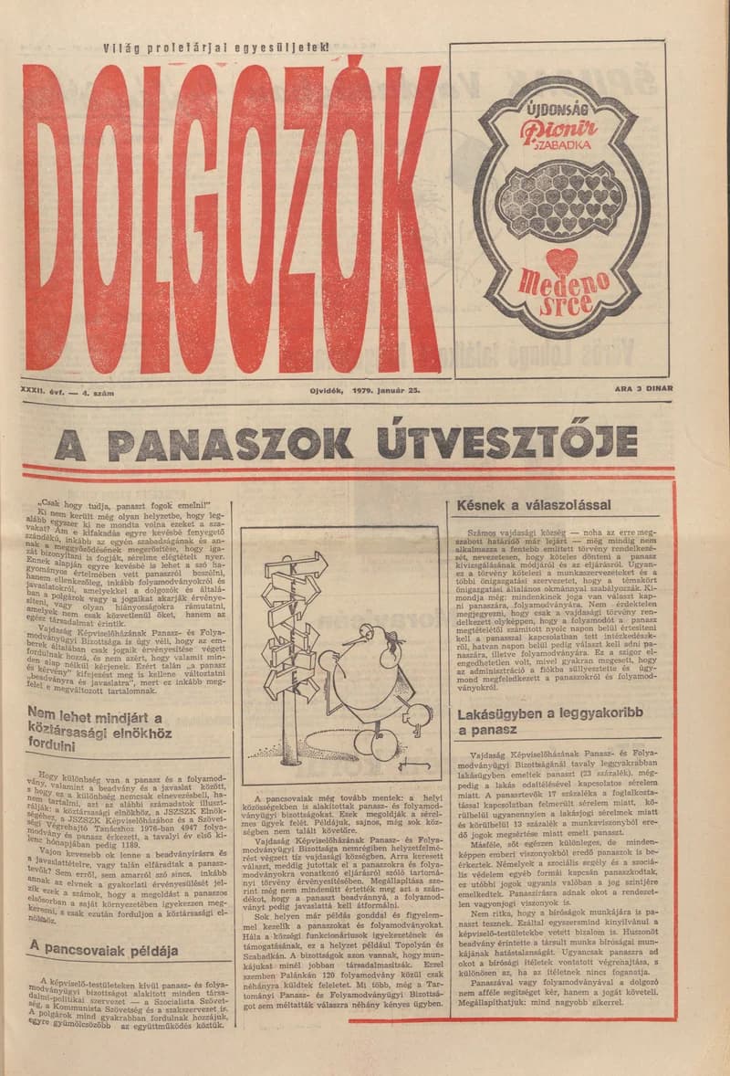 Dolgozók, 33. évf. 1979. január 25. 4. sz.