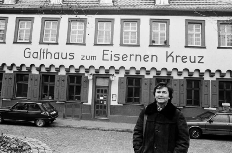 NSZK - Stuttgartban  Göncz Jánosnál