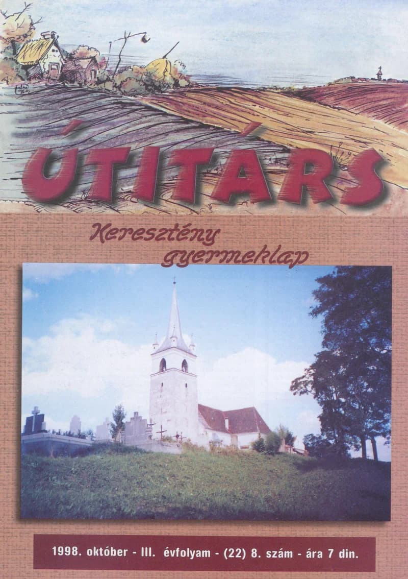 Útitárs, 3. évf. 1998. október. 8. sz.