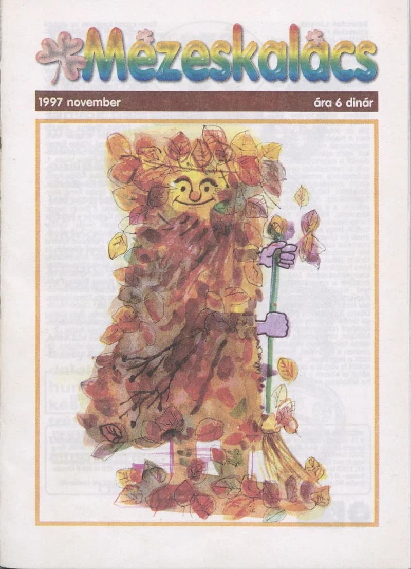 Mézeskalács, 45. évf. 1997. november. 9. sz.