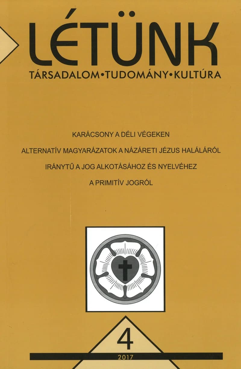 Létünk, 47. évf. 2017. 4. sz. 1–156. oldal