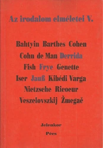 Az irodalom elméletei V.