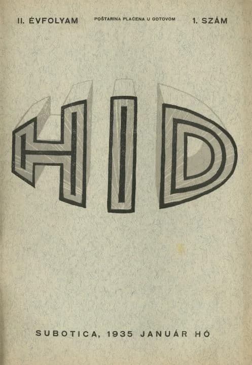 Híd, 2. évf. 1935. január. 1. sz. 1–32. oldal
