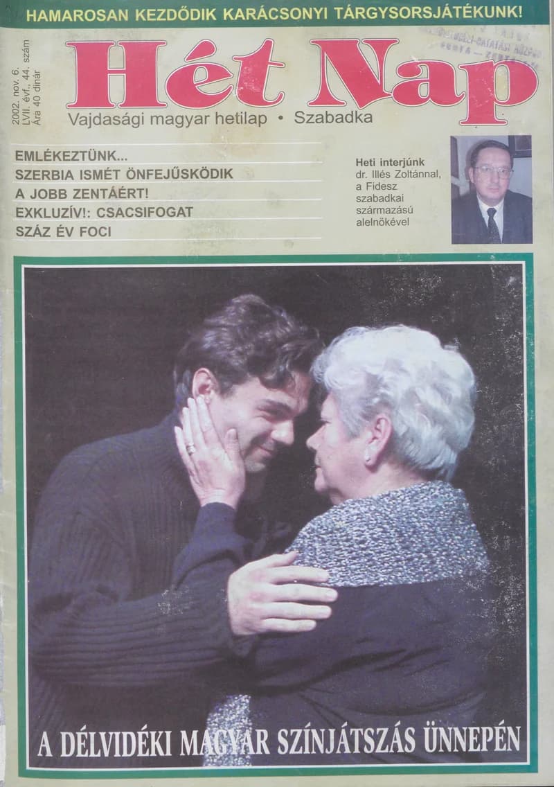 7 Nap, 57. évf. 2002. november 6. 44. sz.