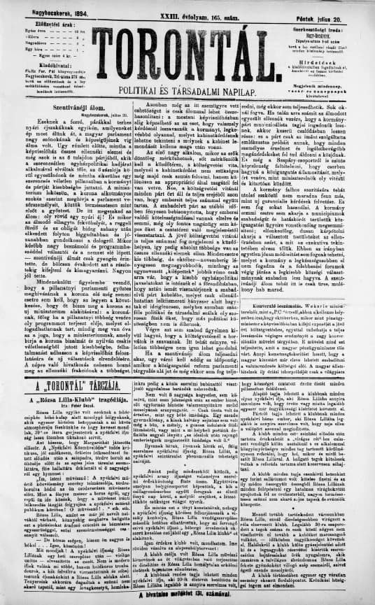 Torontál, 23. évf. 1894. július 20. 165. sz.