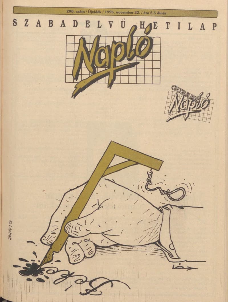 Napló - Szabadelvű hetilap, 6. évf. 1995. november 22. 290. sz.
