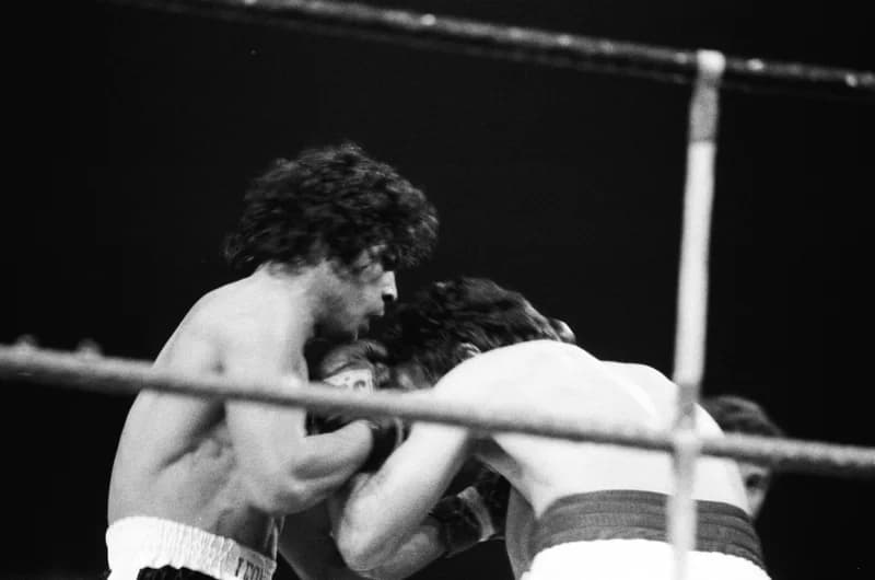 Ökölvívás Milánóban /Miguel Angel Cuello - Mate Parlov/