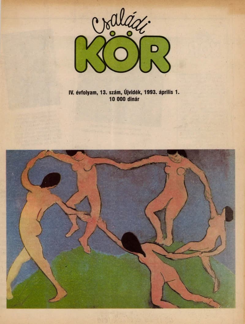 Családi Kör, 4. évf. 1993. április 1. 13. sz.