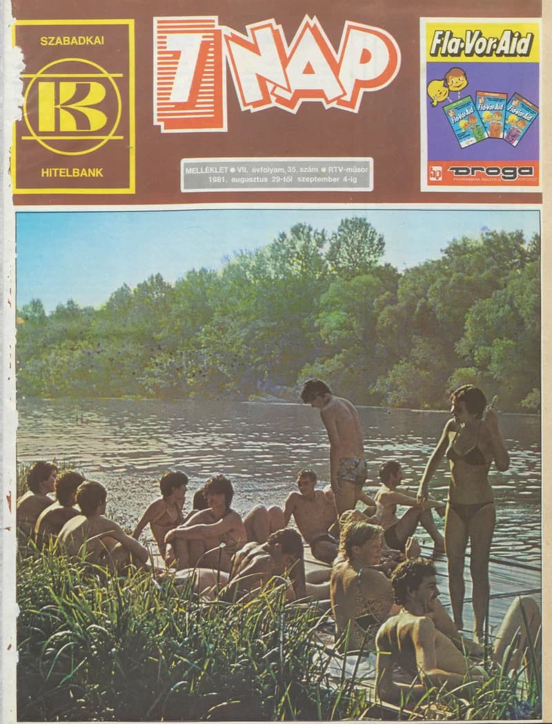 7 Nap melléklet, 7. évf. 1981. augusztus 29. – szeptember 4. 35. sz.