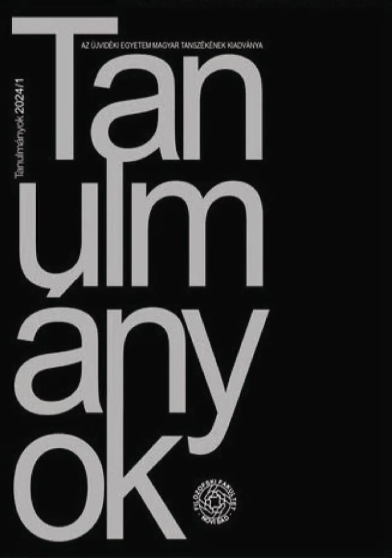 Tanulmányok, 54. évf. 2024. 1. sz.