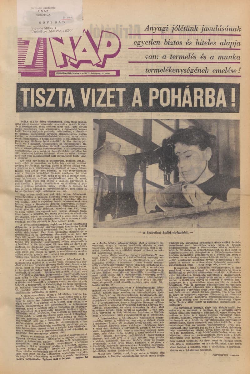 7 Nap, 17. évf. 1962. június 8. 22. sz. 1–20. oldal