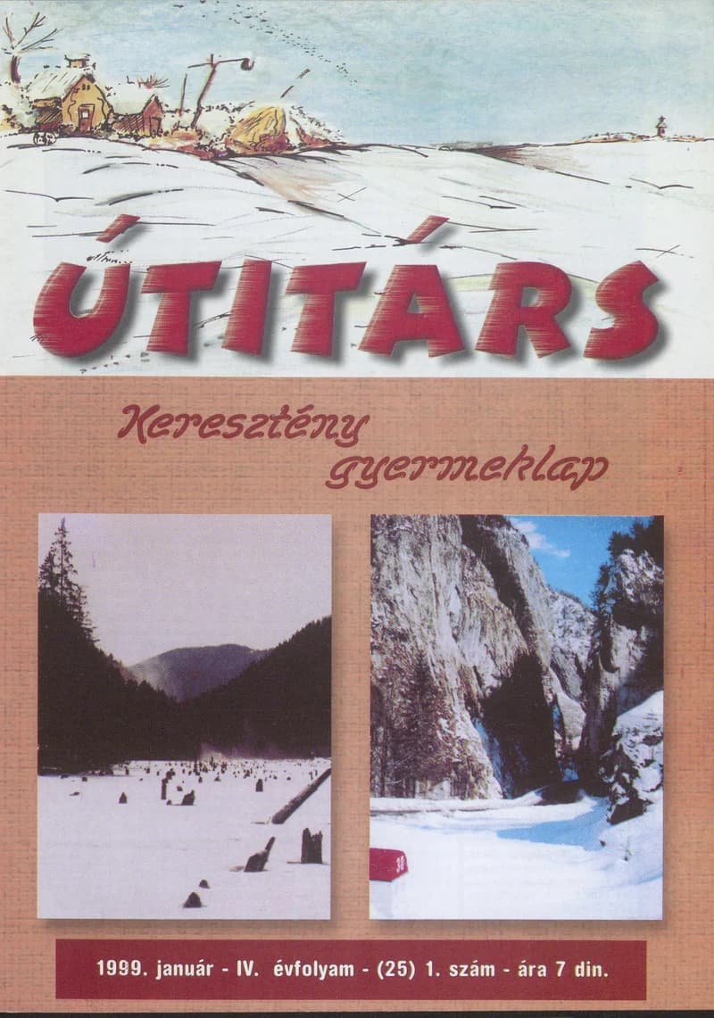 Útitárs, 4. évf. 1999. január. 1. sz.
