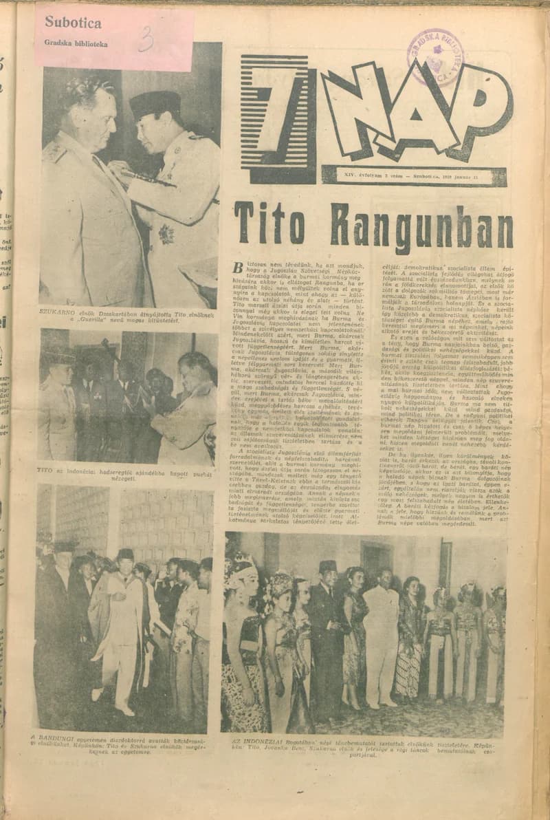 7 Nap, 14. évf. 1959. január 11. 3. sz. 1–20. oldal