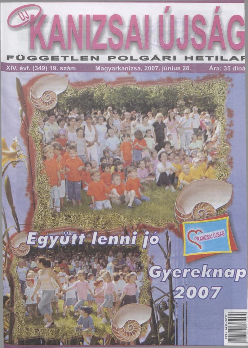 Új Kanizsai Újság, 14. évf. 2007. június 28. 19. sz.