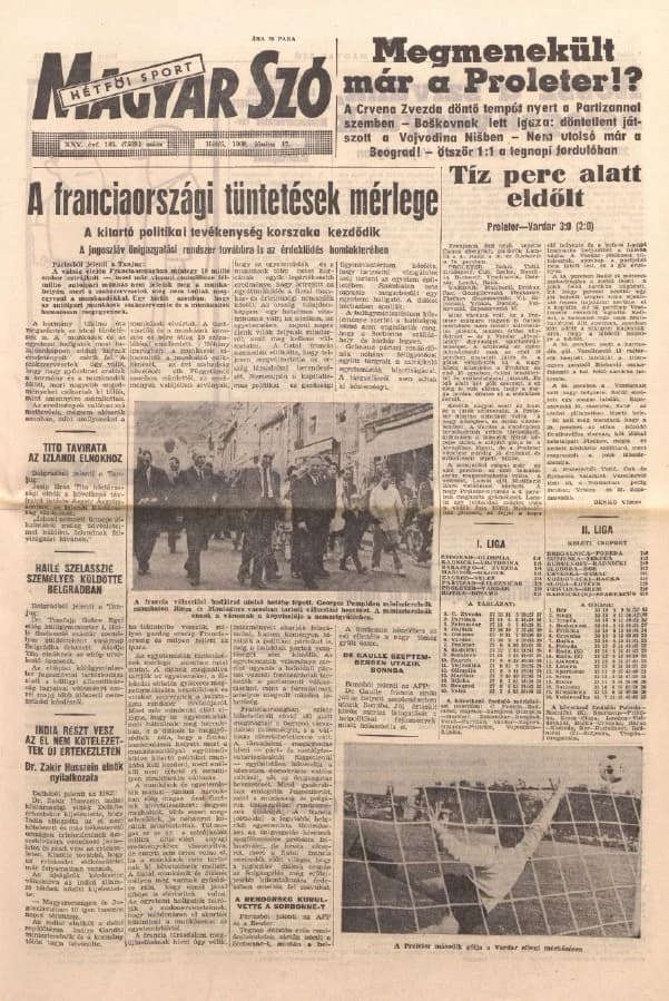 Magyar Szó, 25. évf. 1968. június 17. 165. sz. 1–14. oldal