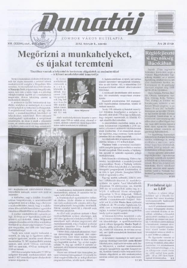 Dunatáj, 14. évf. 2012. február 8. 670. sz.